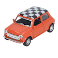 Pikkukuva 1 / 8: 1/32 Vetopelattava auto Simuloitu Söpö Seosajoneuvomallilelu Avattavilla Ovilla Automallikeräilyyn Koriste-esineisiin Oranssi