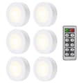 st LED-spotlights med fjärrkontroller