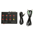 Miniatyrbilde 1 av 8: 7 Band Equalizer RCA Input Output Volum Justerbar 2 Kanaler Bil Equalizer EQ Bilhodetelefonforsterker for bilbåtmotorsykkel
