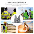 Miniatyrbild 7 av 8: Gult reflekterande band Bröstsele Front Pack Påse case för UV-5R/82/9R/XR