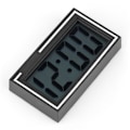 Miniatyrbild 6 av 8: Auto Bil Dashboard Skrivbord Digital klocka Tid Datum LCD-skärm Självhäftande fäste