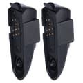 2 stk. Walkie-Talkie 7-benet til 2-benet Headset Adapter Bærbar Audio Headset Adapter til GP328 GP340