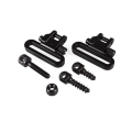 Miniatyrbild 8 av 8: QD Sling Swivels Höghållfast stål 2 Snabba löstagbara Sling Swivels Tri Lock System-fäste med 3 delar Sling Swivel Dubbar