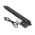 Pikkukuva 1 / 8: Musta sähköinen lineaarinen toimilaite IP65 1000N Metal Gear -moottori Hierontatuoli Lineaarinen toimilaite 200mm Isku 12V Lineaarinen toimilaite