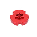 Miniatyrbilde 2 av 8: RC Aluminium Slurekobling RC Slurekobling Erstatning for Traxxas 1/16 RC Bil Rød