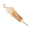 Miniatyrbillede 8 af 8: Sola Stick Fugle Legetøj Sjovt Interaktivt Blødt Bold Log Sola Træ Majs Blad Silke Lindrer Kedsomhed Papegøje Tygge Legetøj