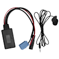Pikkukuva 4 / 8: Auton stereokaiutinmikrofon Mini ISO 8-nastainen johdinsovittimella Bluetooth 5.0 matkapuhelimelle tabletille MP3