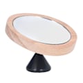 Miniatyrbilde 7 av 8: Kaffe Refleks Speil 360 Graders Roterende Kaffe Tamper Refleks Linse for Restaurant Hjem Reise Svart