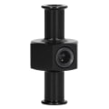 Miniatyrbillede 2 af 8: Brændstoftryksmåler Adapter T Form 3/8in Slangeport 1/8in NPT Fitting Universal Autodele Sort