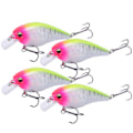 Pikkukuva 5 / 8: 4 kpl keinotekoinen simulaatiomuovi Minnow Crank Rock viehekalastustarvike5#
