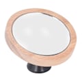 Miniatyrbilde 3 av 8: Kaffe Refleks Speil 360 Graders Roterende Kaffe Tamper Refleks Linse for Restaurant Hjem Reise Svart