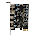 Pikkukuva 4 / 8: UP5300 5 portin USB 3.1 PCIe -laajennuskortti 5 Gbps nopean tiedonsiirron pöytätietokoneen laajennuskortti Windows 7 8 10 -käyttöjärjestelmälle OS X