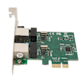 Miniatyrbild 7 av 8: Dubbelports PCIe-nätverkskort RJ45-port RTL8111H-chip Ethernet-nätverkskort Gigabit NIC för Windows för Linux