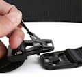 Miniatyrbillede 8 af 8: Militær Cobra-bælte Nylon Justerbart Taljebælte Legering Spænde Bælte til Jagt Træning Sort