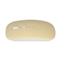 Miniatyrbillede 4 af 8: Trådløs Mus Genopladelig DualMode 2.4G Ergonomisk Lydløs Optisk Computer Tilbehør (Gul)