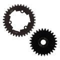 Miniatyrbild 8 av 8: RC 35T Spur Gear Stål Slitstarkt Fint utförande M1.5 RC Spur Gear Pinion Set för TRAXXAS 1/5 6S 28T