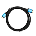 Miniatyrbillede 4 af 8: HD Multimedia Interface Kabel 4K PVC Aluminium Legering High Definition Multimedia Interface Ledning til TV PC Computer Laptop Blå 3 m / 9.8ft