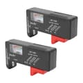 Miniatyrbillede 3 af 8: 2 STK. Batteritester af pointertype, bærbar knapcelle-niveaukontrol til AA AAA 1,5V 9V
