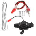 Miniatyrbilde 1 av 8: Dobbelmotor Wire Winch i Aluminiumlegering for TRX4/SCX10/90046/D90/D110