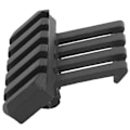 Miniatyrbild 5 av 8: 45 Graders Lutande Fiskskelett Spår Aluminium Legering 20 mm Guide Rail Mount Hjälm Tillbehör
