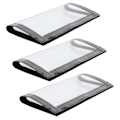Miniatyrbillede 6 af 8: 3 stk. PVC fiskeagn beskyttelsesdæksler madding opbevaring fisketilbehør