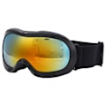 Miniatyrbillede 1 af 8: Børn Ski Snowboard Goggles Dobbeltlags linser AntiFog UV beskyttelse Snow Goggles (Sort Rød)