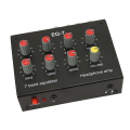 Miniatyrbilde 5 av 8: 7 Band Equalizer RCA Input Output Volum Justerbar 2 Kanaler Bil Equalizer EQ Bilhodetelefonforsterker for bilbåtmotorsykkel