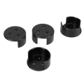 Miniatyrbilde 2 av 8: Dronemotor Motordekselhette Aluminiumslegering Støvtett beskyttelsesdeksel for DJI Avata Black