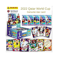 Miniatyrbillede 2 af 5: Ny 2022 Panini Fodboldstjerne Kortboks Qatar VM Fodboldstjerne Samling Messi C Ronaldo Fodboldspiller Limited Edition Kortboks Sæt