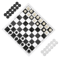 Pikkukuva 5 / 8: 2 in 1 -matkalautapelisetti Set shakki- ja set lapsille ja aikuisille