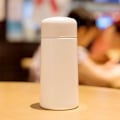 Miniatyrbillede 5 af 5: 150 ml rustfrit stål isoleret kop sød bærbar isoleret vandflaske med filter til piger hvid 150 ml