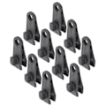 Miniatyrbillede 5 af 8: 10 stk Teltclips Tarp Markise Instant Clamp Udendørs Camping Vindtæt fastgørelsesspænde Tilbehør