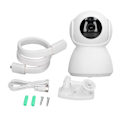 Miniatyrbilde 1 av 8: Videobabymonitor med 2-veis kommunikasjon, dag- og nattsyn, dreibar montering og lang rekkevidde