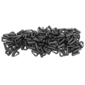 Miniatyrbilde 2 av 8: 120 stk. Clevis Rotates Spinner Snaps Svart fiskeutstyr Hurtigskifte tilbehør