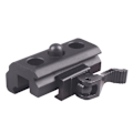 Miniatyrbilde 4 av 5: Jaktadapter Fit 20mm Picatinny Weaver Rail Shooting Sling Swivels Stud Tool Connection Fixture Adapter