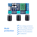 Miniatyrbillede 7 af 8: TPA3116D2 DC 12V-24V 80W * 2 Digital Audio Amplifier Board Diskant Volume Bas Audio Amp Module
