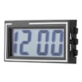 Miniatyrbild 4 av 8: Auto Bil Dashboard Skrivbord Digital klocka Tid Datum LCD-skärm Självhäftande fäste