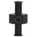 Miniatyrbillede 1 af 8: Brændstoftryksmåler Adapter T Form 3/8in Slangeport 1/8in NPT Fitting Universal Autodele Sort