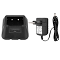 Miniatyrbild 1 av 8: Batteriladdare USB/Bilbatteriladdare för Baofeng UV-5R DM-5R Plus Walkie Talkie(EU-kontakt)