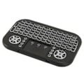 Miniatyrbild 8 av 8: 2,4 GHz mini trådlöst Bluetooth tangentbord med pekplatta Bakgrundsbelyst bärbart tangentbord Fjärrkontroll för bärbar PC TV Box