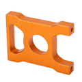 Miniatyrbilde 4 av 8: RC Center Differensial Fast Sete Aluminium Alloy RC Bil Center Diff Mount Fast Sete Base for ZD Racing MX 07 4WD 1/7