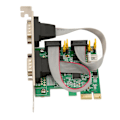 Miniatyrbillede 7 af 8: PCIe RS232 seriel adapterkort 2 port udvidelseskort PCI Express RS232 serielt værtscontrollerkort til Windows til Linux