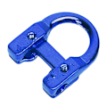 Miniatyrbild 3 av 8: Pilbåge Metall D-Loop U-Forma Ring Metall D-Ring Pilbåge Jakt Riktad Skytte Skyddshjälp Tillbehör Blå