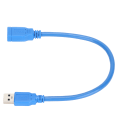 Miniatyrbilde 3 av 8: Datakabel hann til hunn USB 3.0 forlengelseskabel for harddiskboks skriverutstyrstilkobling 0,3 m
