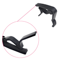 Miniatyrbillede 5 af 8: Hurtigt skiftende legeret trigger clamp key capo til 6-strenget folkeguitar (sort)