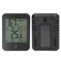 Miniatyrbild 8 av 8: Digital termometer hygrometer professionell elektronisk fuktighetstemperaturmätare med LCD-display för inomhus utomhus