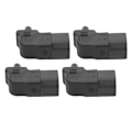 Pikkukuva 6 / 8: 4 kpl IEC320 C14–IEC320 C5 -sovittimen power uros-naaras muunnospistoke 250 V 2,5-10A 2500 W