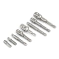 Miniatyrbillede 3 af 8: 8 stk. Sokkeladapter Sæt Driver Hex Skaft Impact Bor Bits Forlængelsesstang 1/4 tommer 3/8 tommer 1/2 tommer