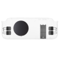 Miniatyrbillede 2 af 8: til Steam Deck Bagplade Varmeafledning DIY Udskiftning Shell Case Ekstern Semiconductor Cooler til Steam Deck White Transparent Case