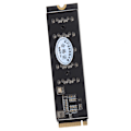 Miniatyrbild 8 av 8: Adapterkort PCIE M.2 till SATA3.0-enhet Gratis hårddisk-omvandlare för OS X för Llinux för Windows